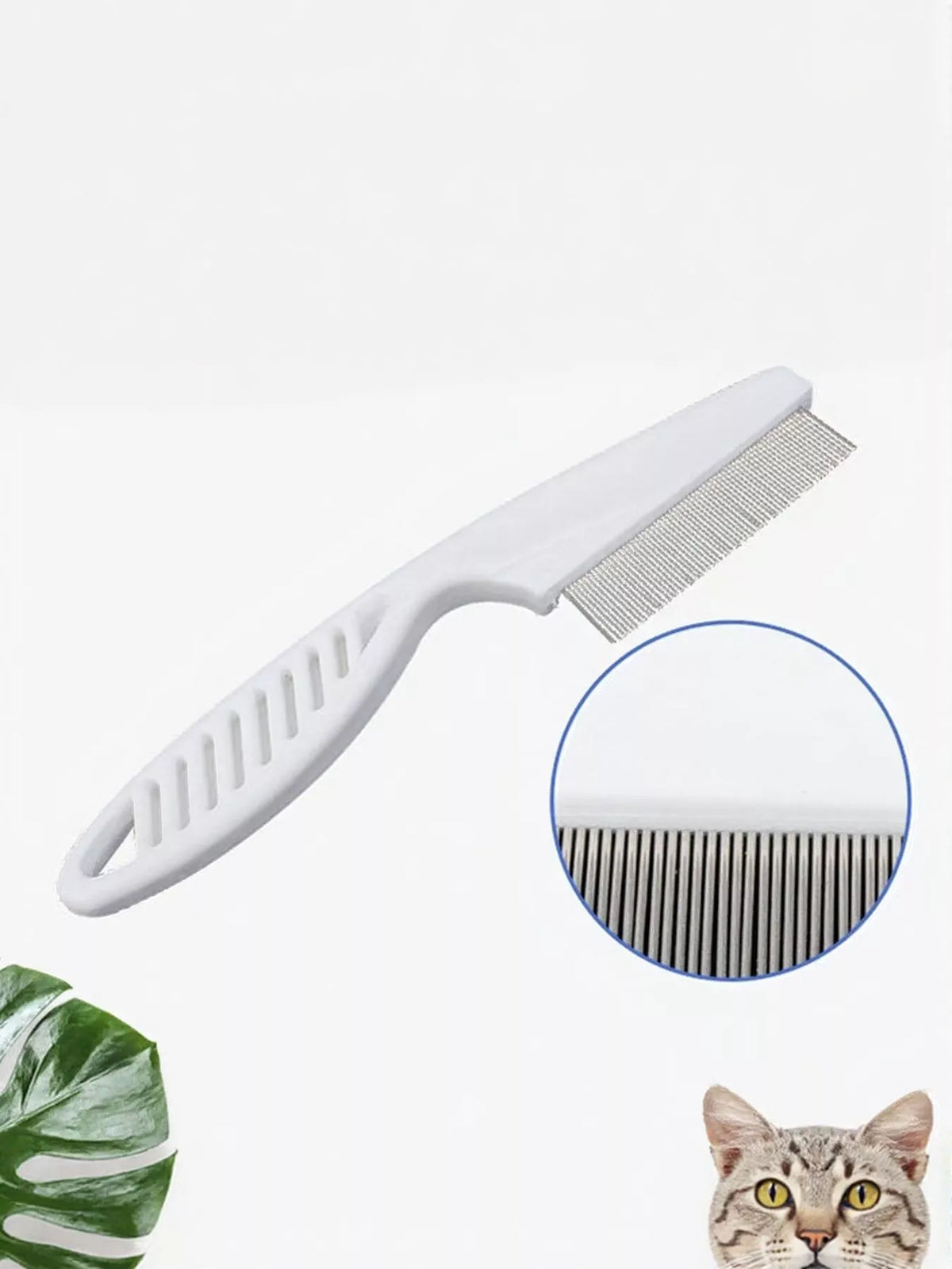 Fine Tooth Pet Hair Remover Comb - Lilixa.store
