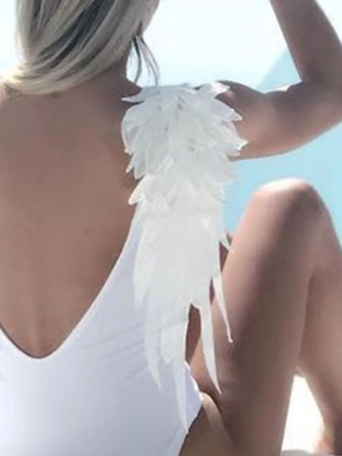 Backless Wide Strap Parent-Child Swimwear - Lilixa.store