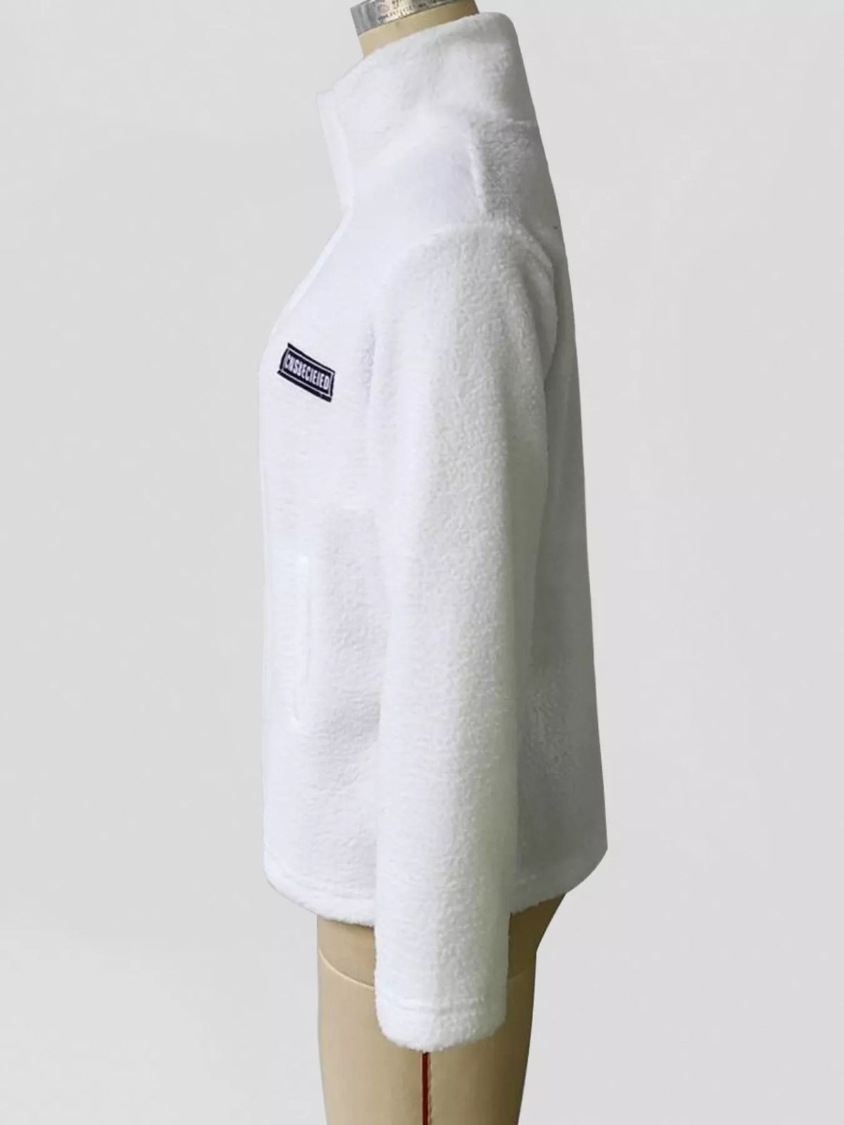 Sherpa Fleece Zip Up Outerwear - Lilixa.store