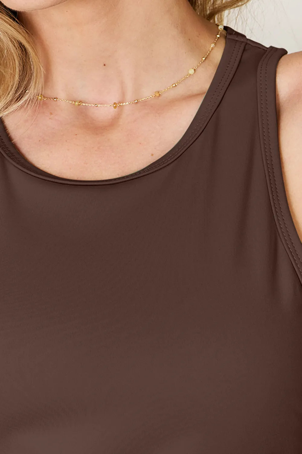 Basic Bae Full Size Round Neck Racerback Tank - Lilixa.store