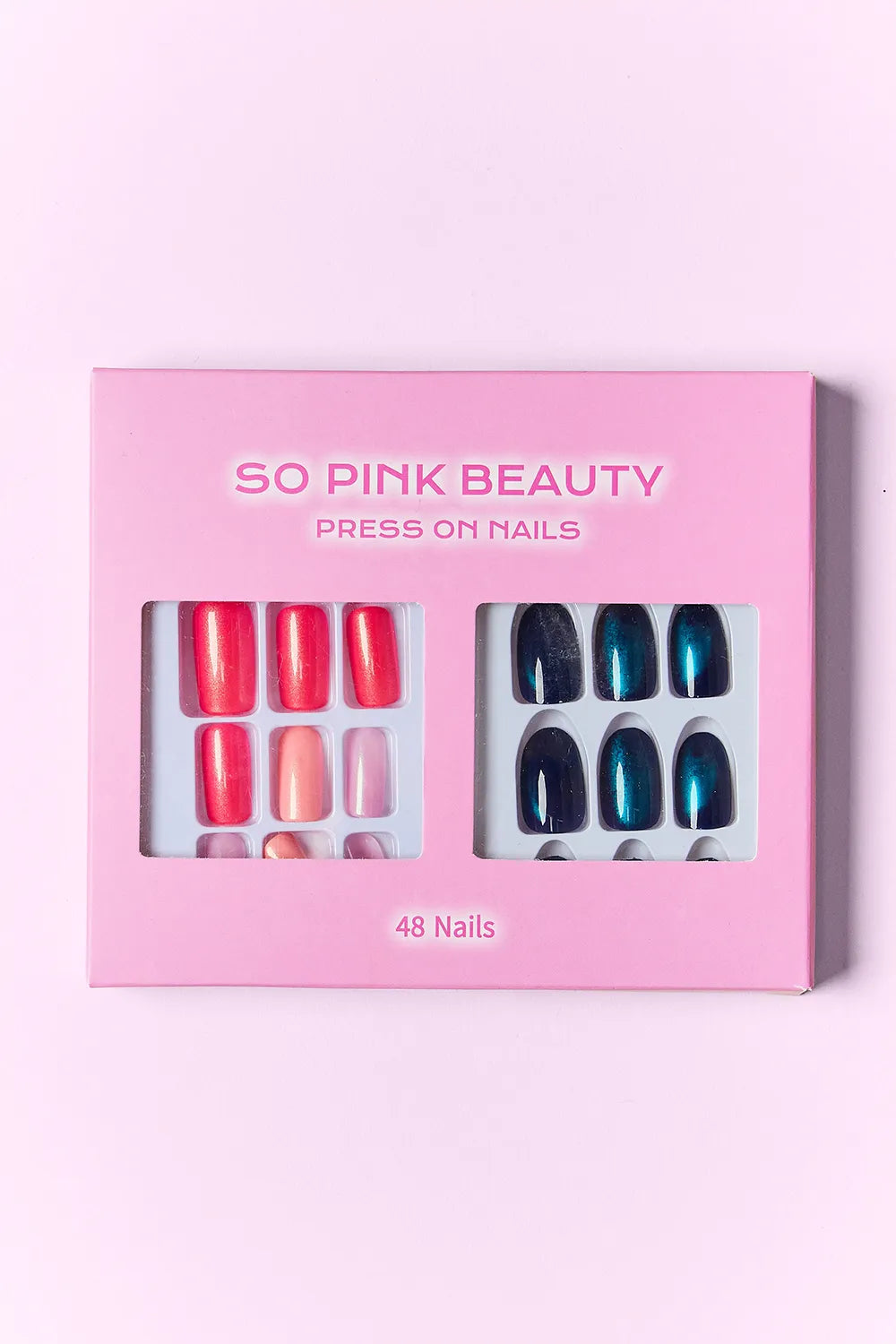 SO PINK BEAUTY Press On Nails 2 Packs - Lilixa.store
