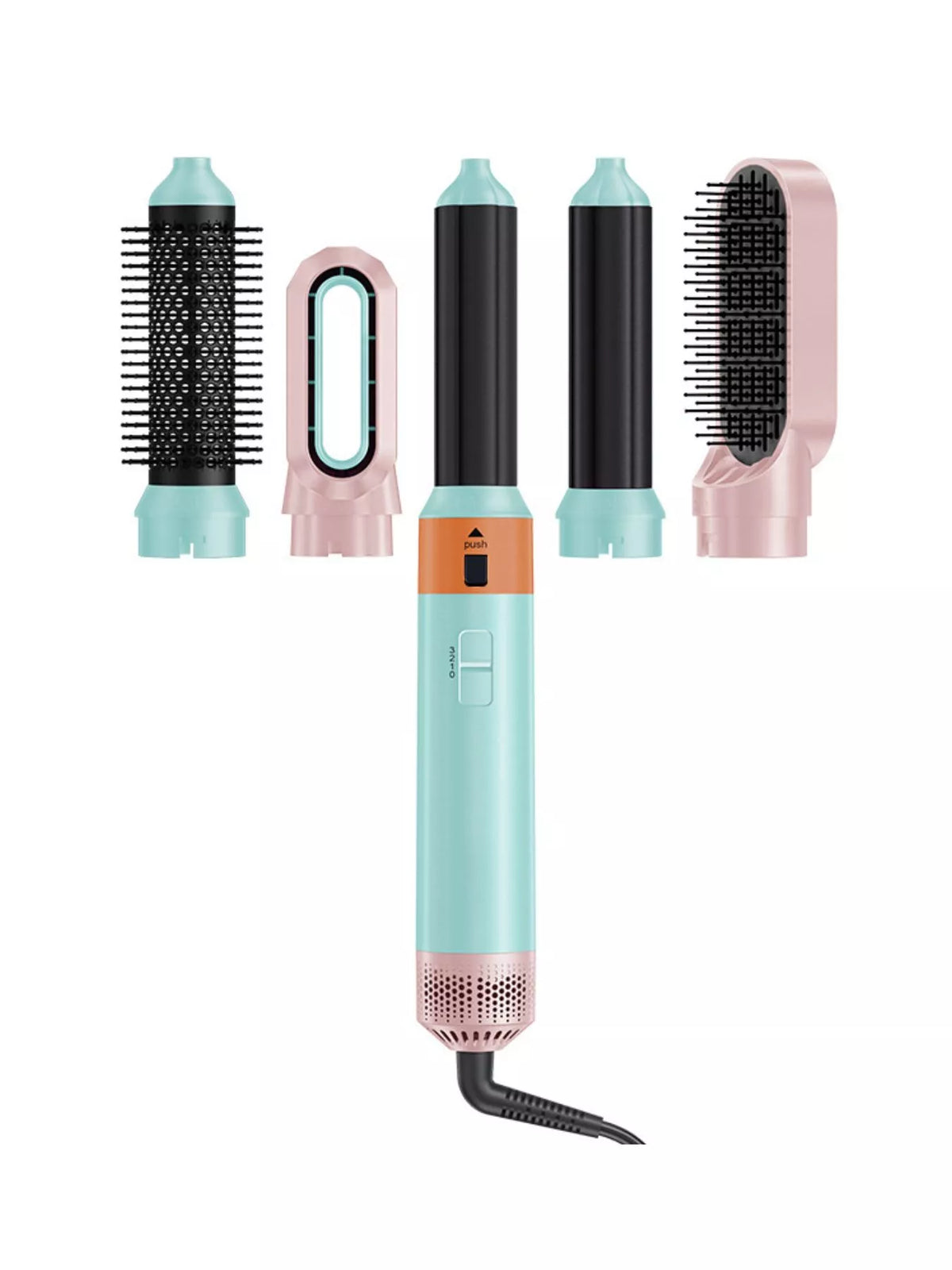 5-in-1 Interchangeable Curling Iron Wand Set - Lilixa.store