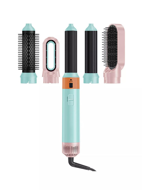 5-in-1 Interchangeable Curling Iron Wand Set - Lilixa.store