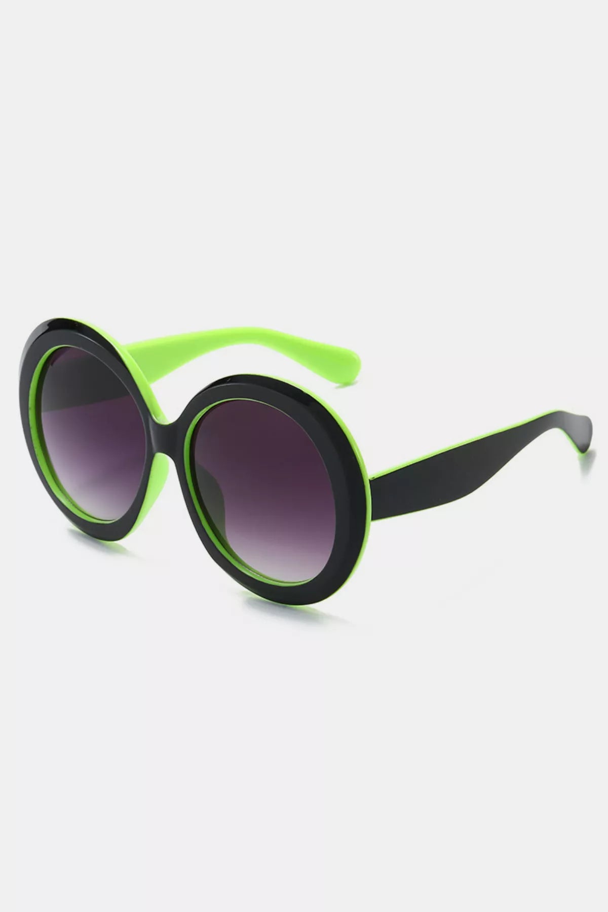 Oversized Round Frame Fashion Sunglasses - Lilixa.store