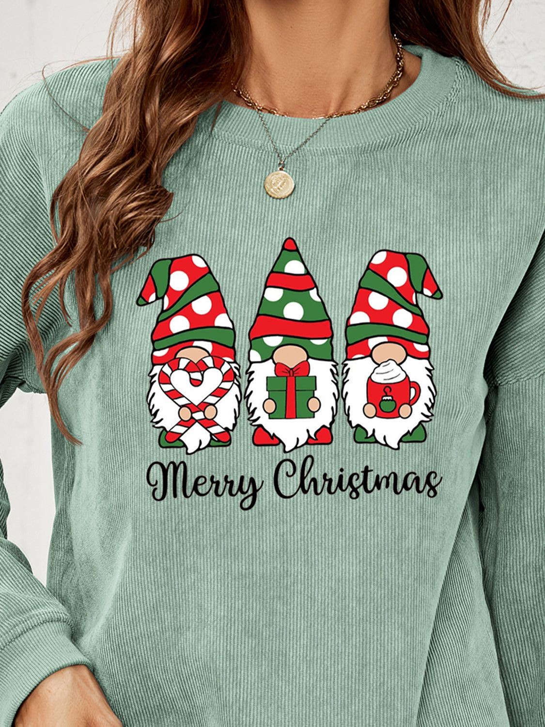 MERRY CHRISTMAS Graphic Sweatshirt - Lilixa.store