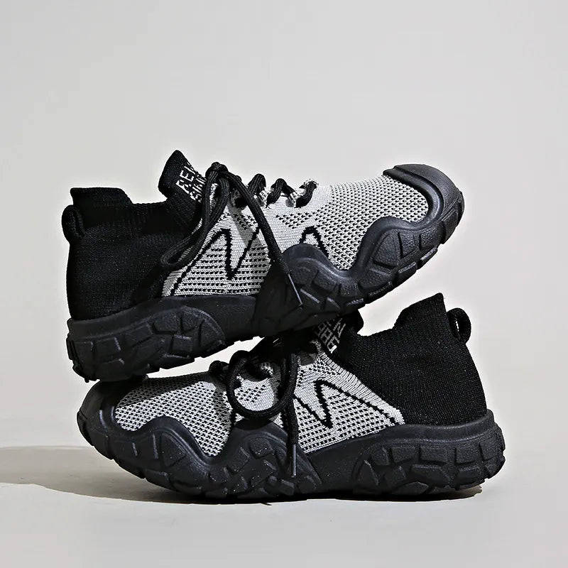 Contrast Mesh Platform Athletic - Lilixa.store
