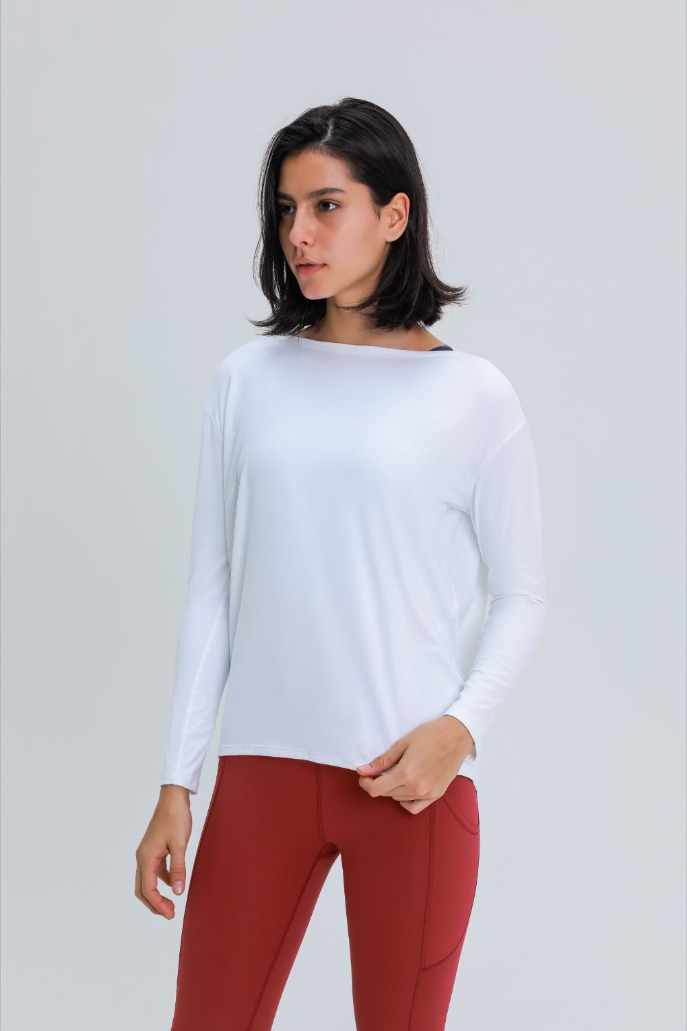 Millennia Loose Fit Active Top - Lilixa.store