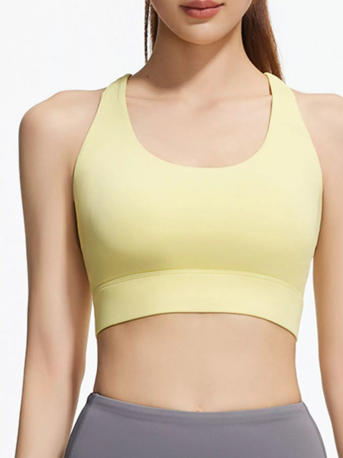 Scoop Neck Active Bra
