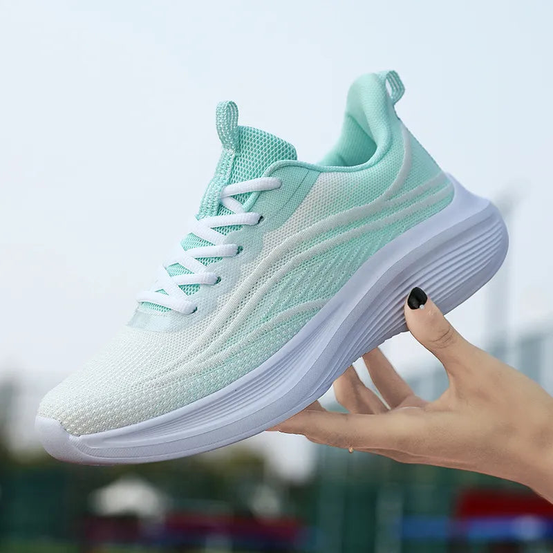 Mesh Breathable Lace Up Athletic - Lilixa.store