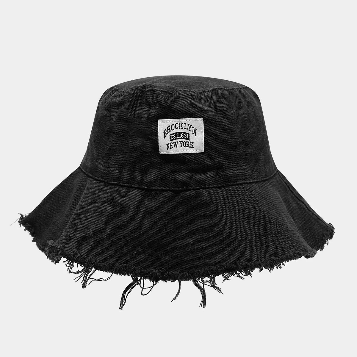 Frayed Hem Bucket Hat - Lilixa.store