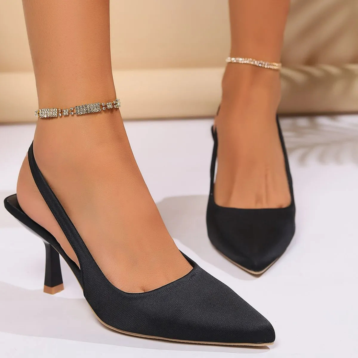 Point Toe Stiletto Pumps - Lilixa.store
