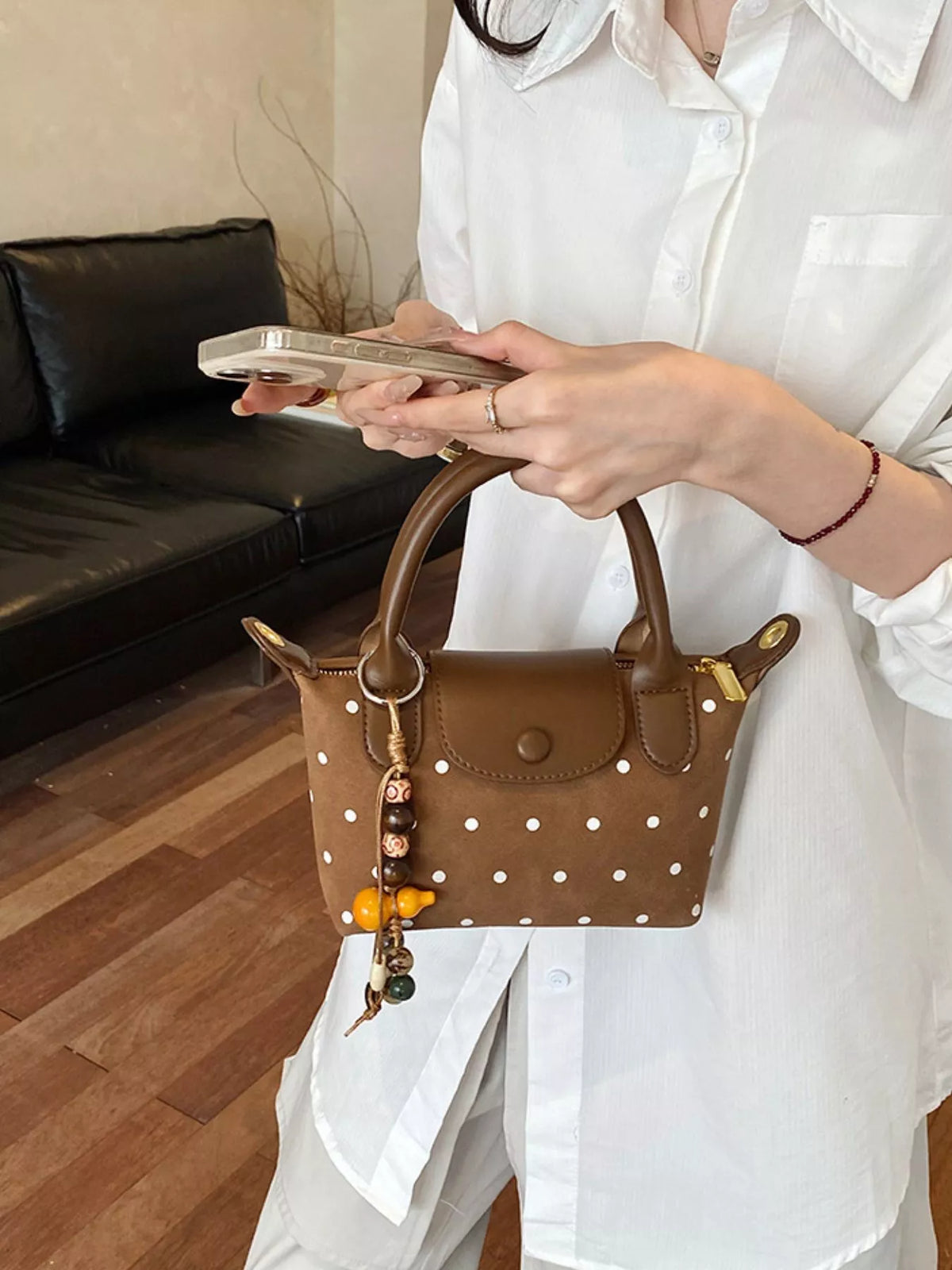 Polka Dot Crossbody Bag - Lilixa.store