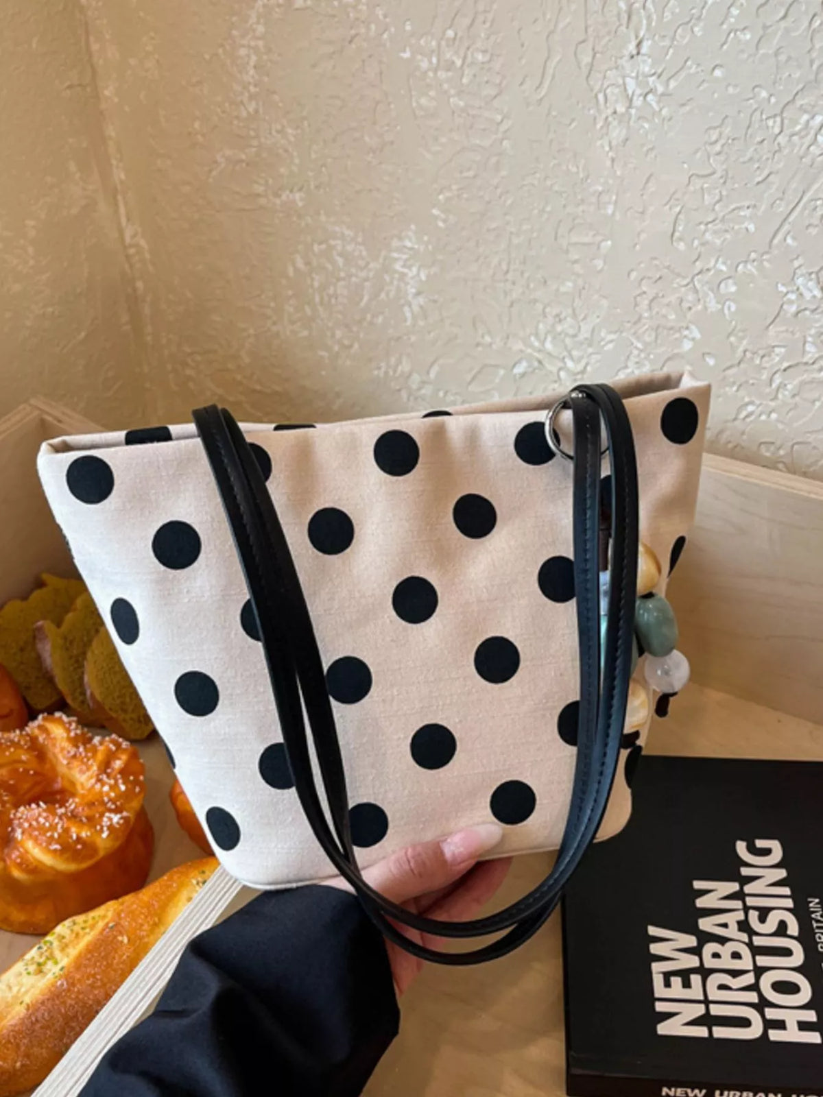 Polka Dot Shoulder Bag