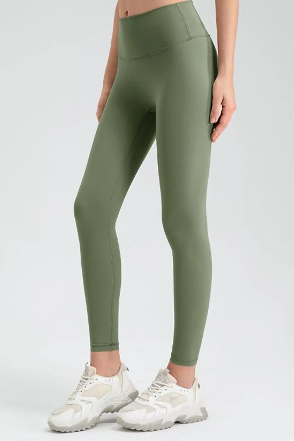 Wide Waistband Sport Leggings - Lilixa.store