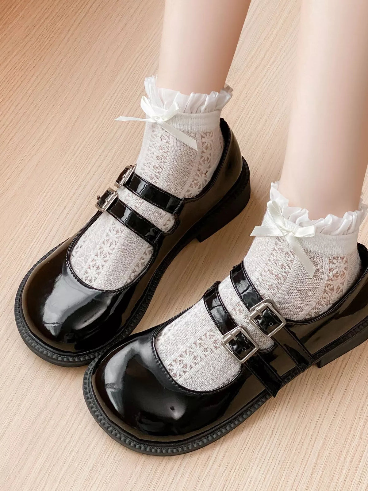 Lace Bow Socks - Lilixa.store