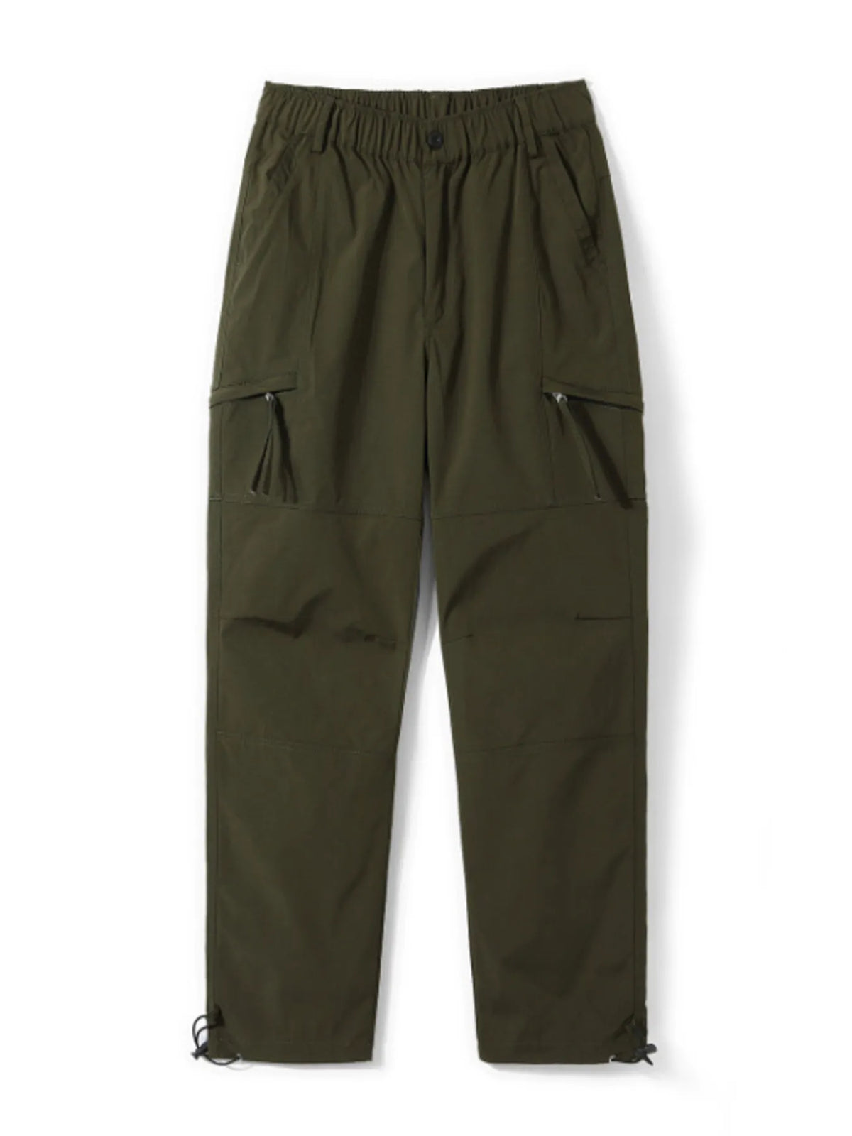 Men's Full Size Relaxed Fit Cargo Pants with Pockets Plus Size, view 3