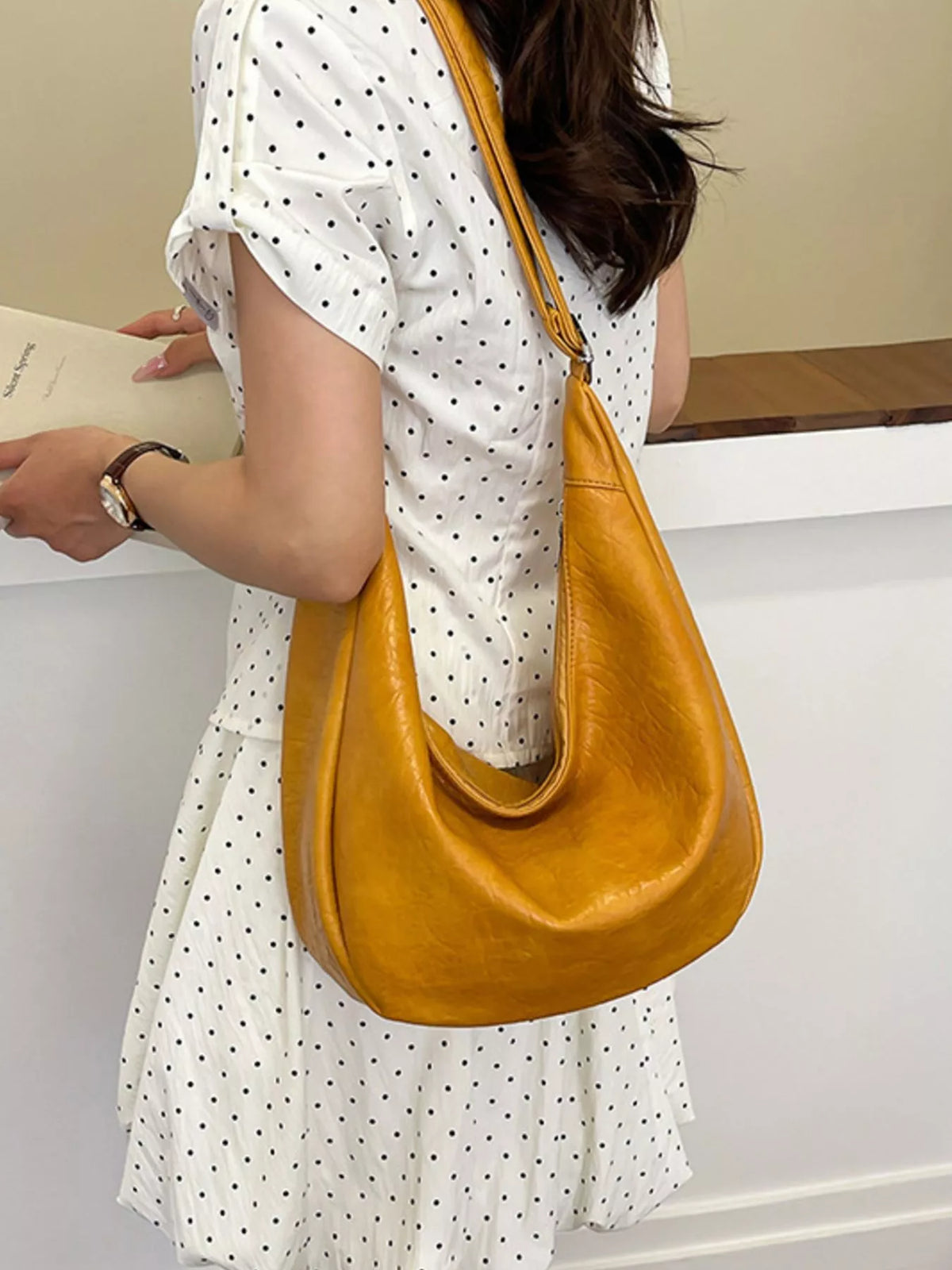 PU Leather Crossbody Bag - Lilixa.store