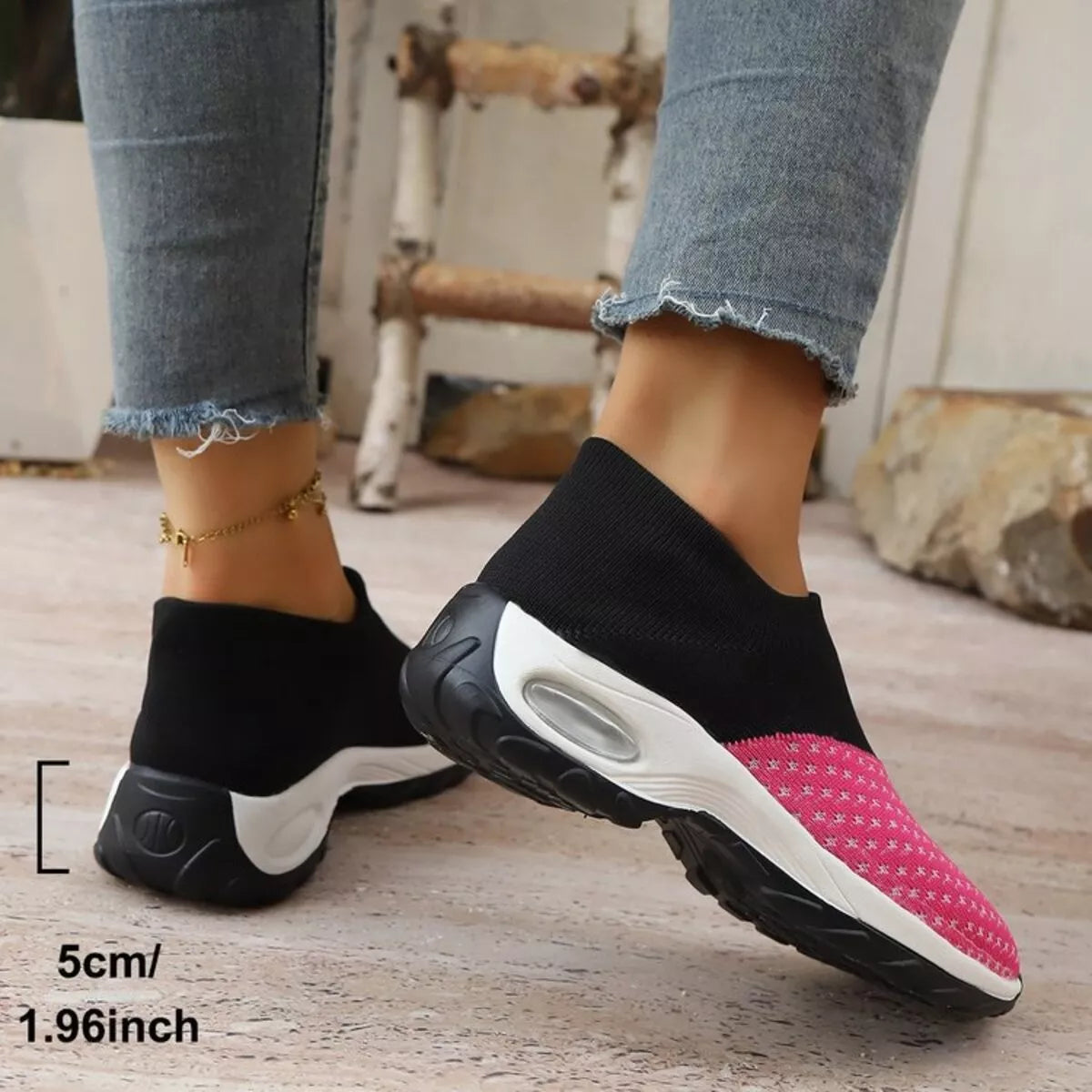 Color Block Mesh Athletic - Lilixa.store