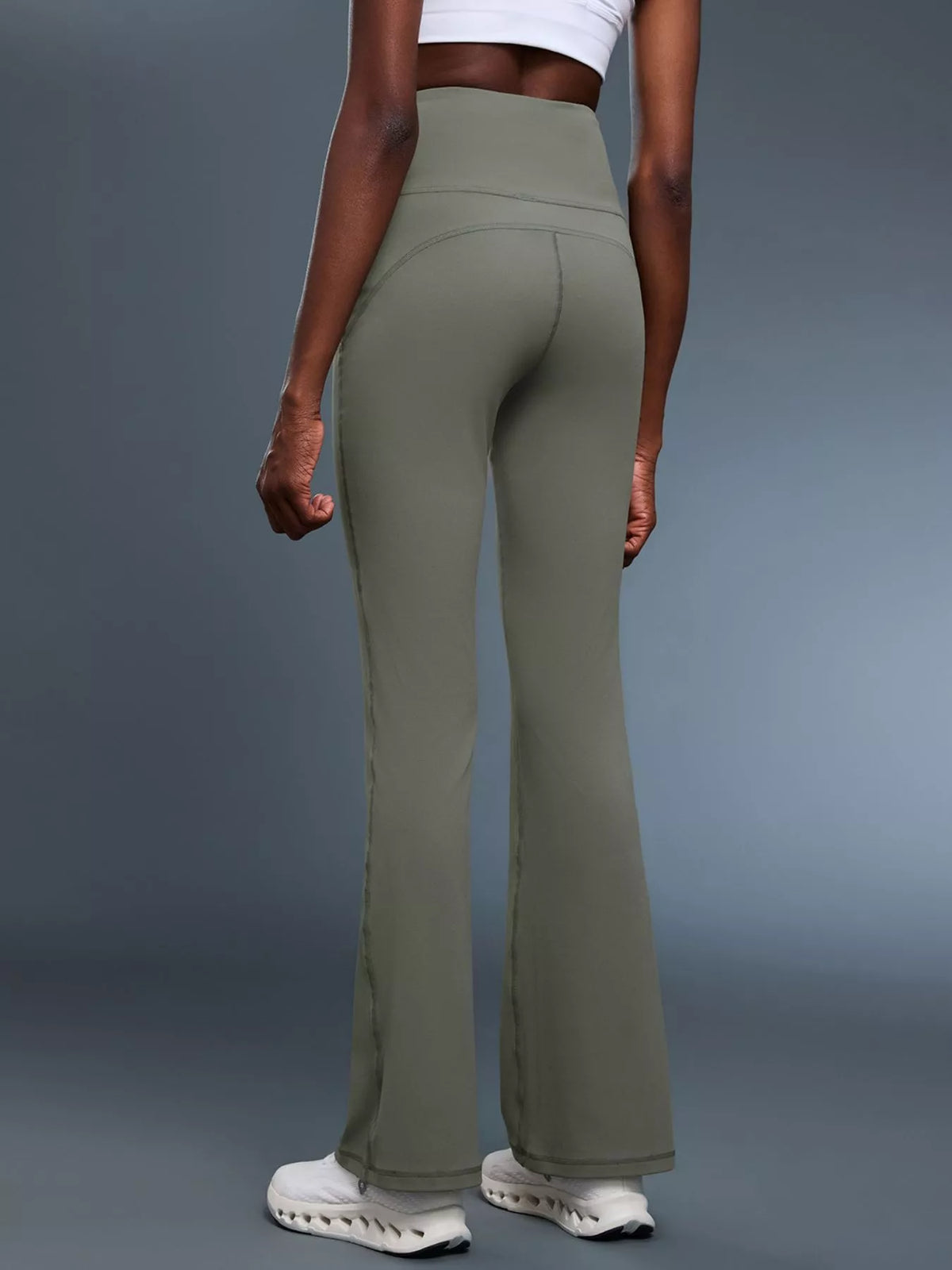 High-Waisted Flare Active Pants - Lilixa.store