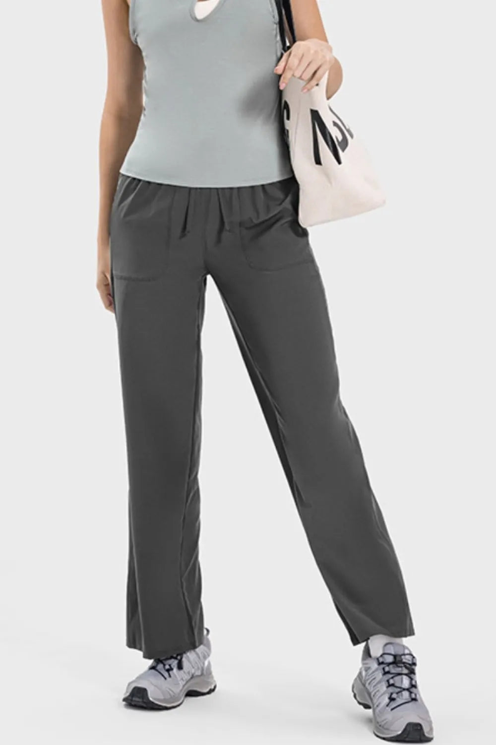 Millennia Drawstring Pocketed Active Pants - Lilixa.store