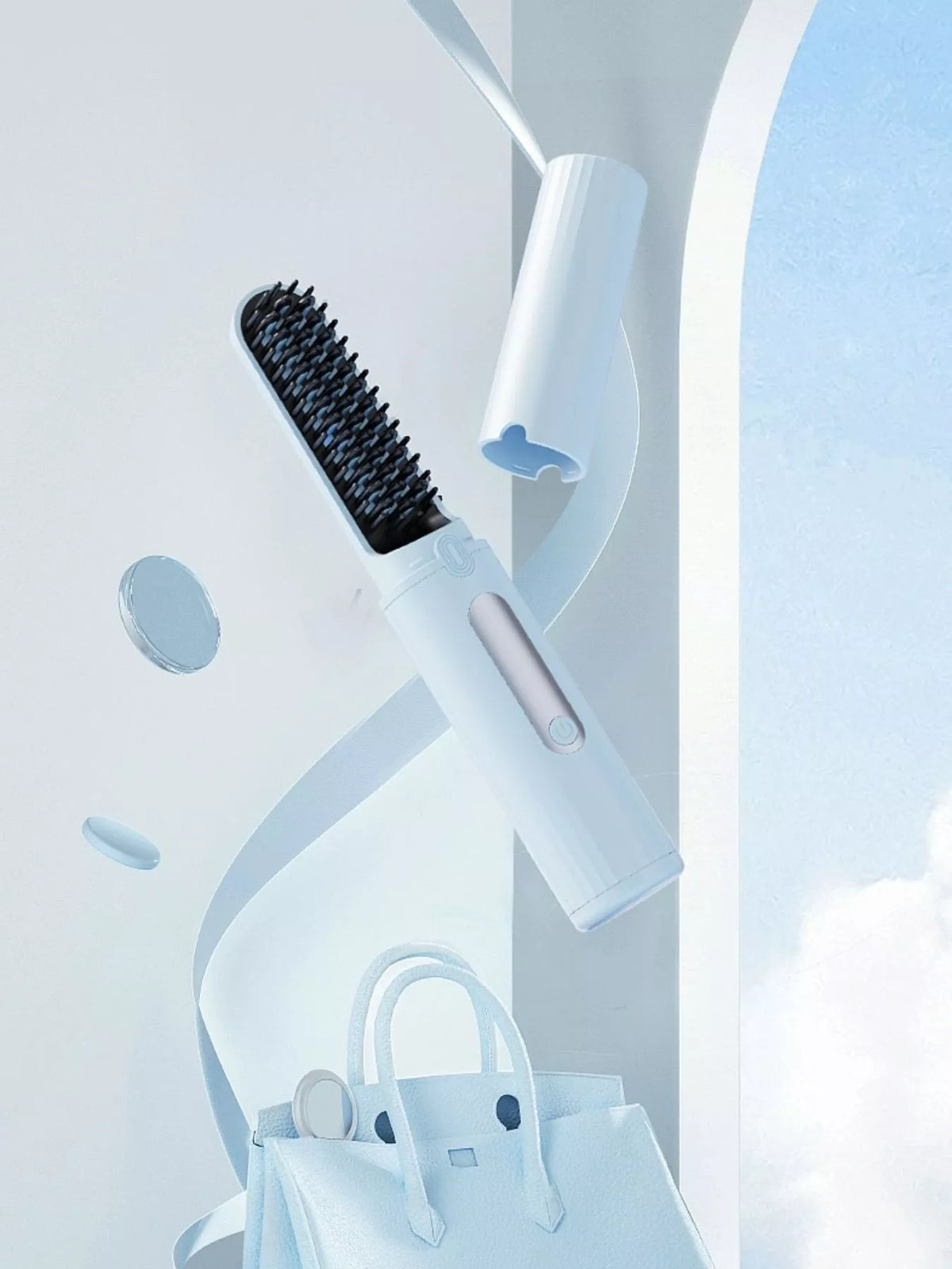 Portable Heated Straightening Comb - Lilixa.store