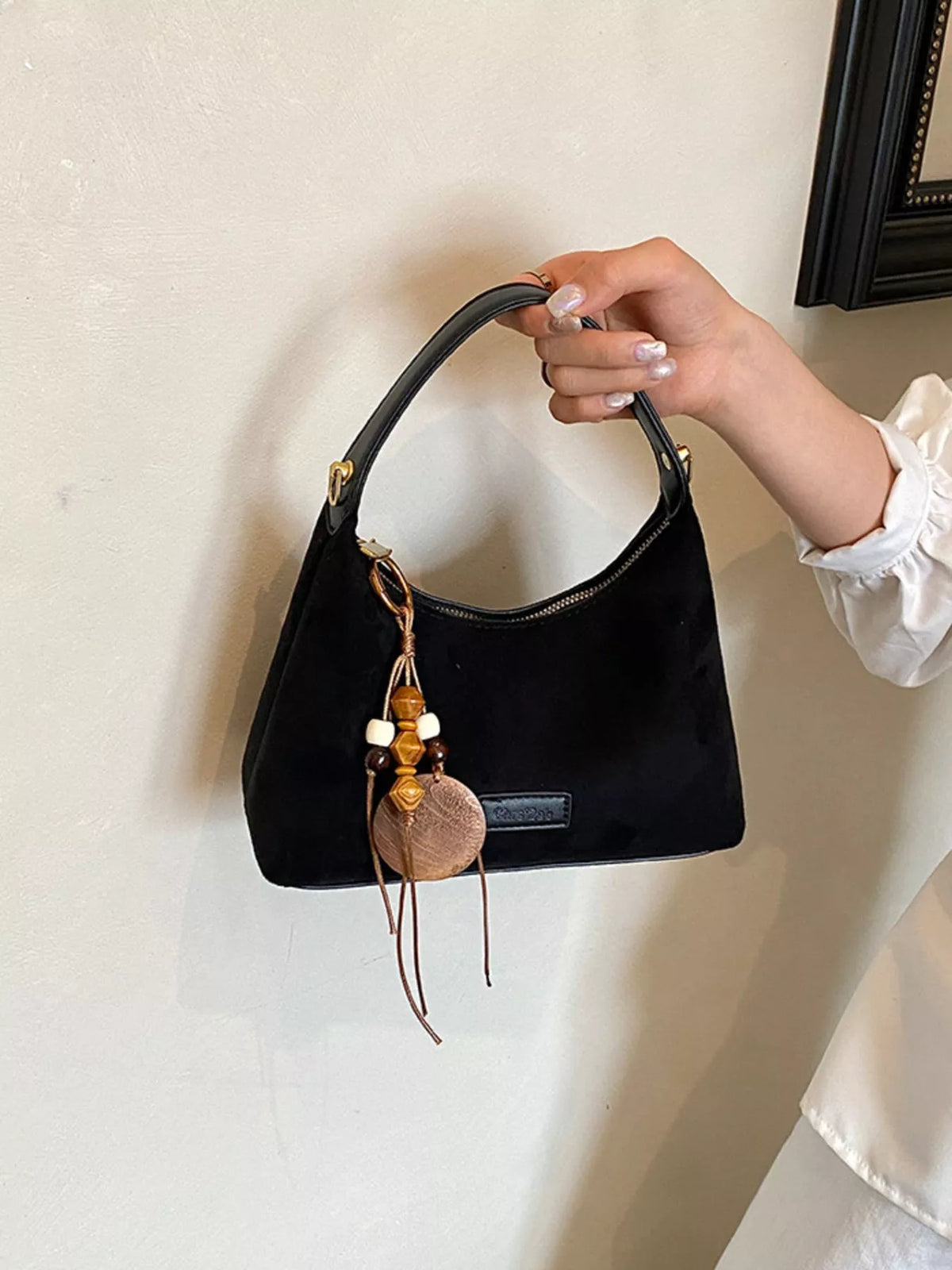Lightweight Solid Color Handbag
