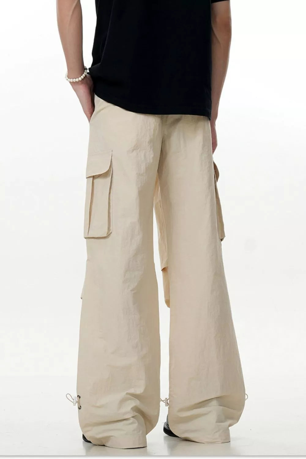 Men's Loose Fit Multi-Pocket Cargo Pants, view 4
