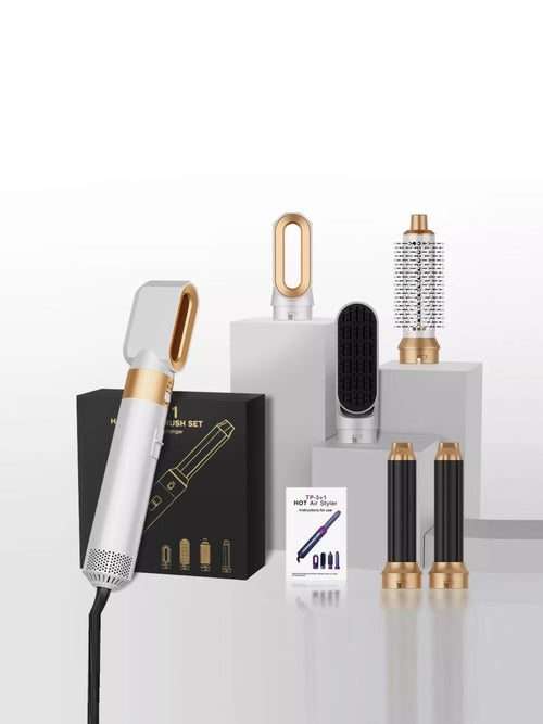 5-in-1 Interchangeable Hot Air Brush - Lilixa.store