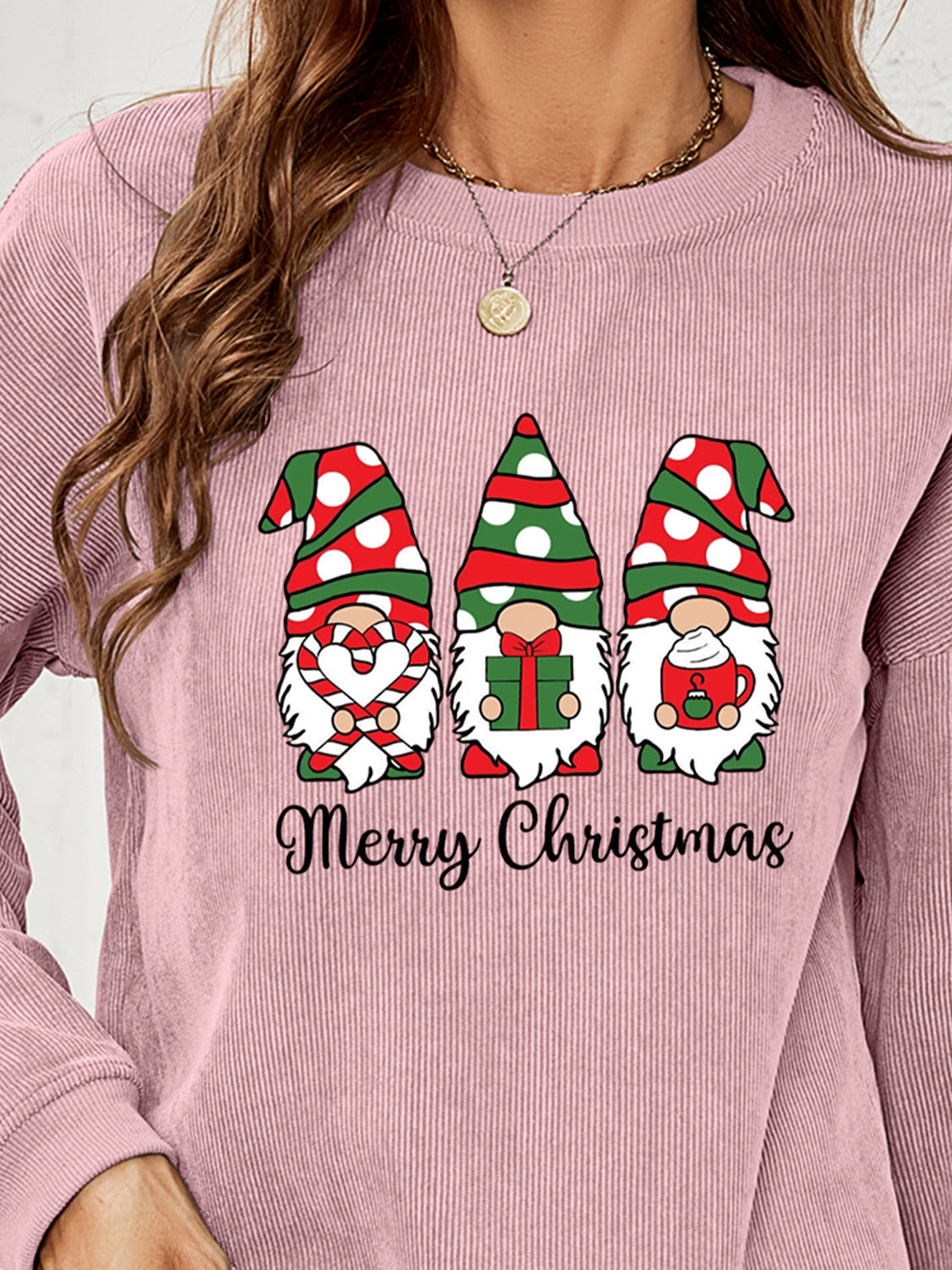 MERRY CHRISTMAS Graphic Sweatshirt - Lilixa.store