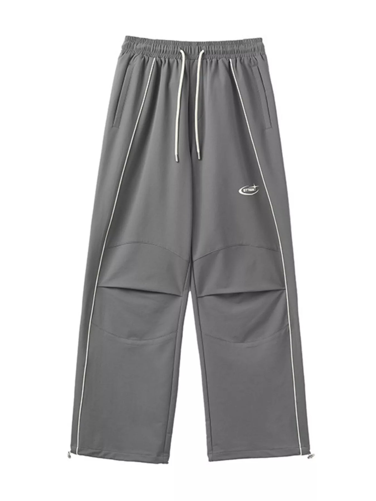 Men's Drawstring Wide Leg Pants, view 6