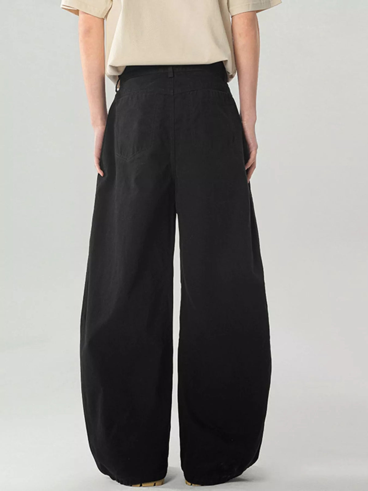 Men's Pocketed Wide Leg Pants, view 4