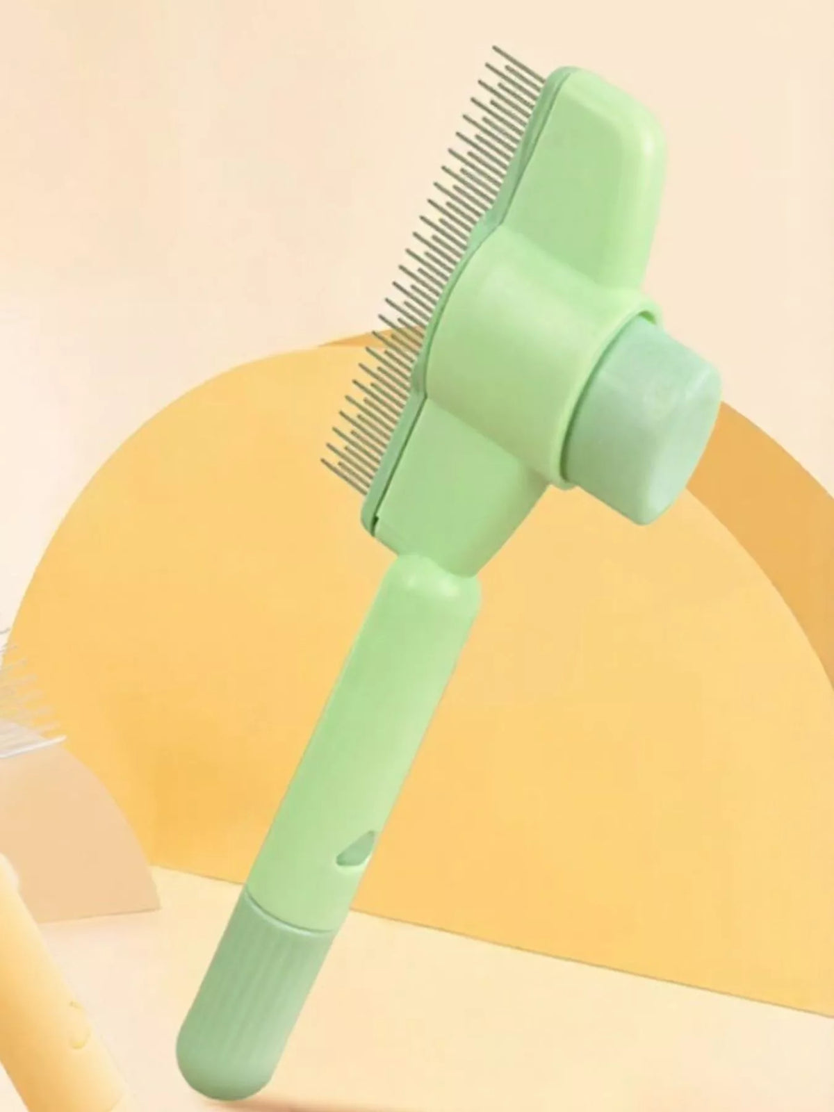 Self-Cleaning Slicker Pet Hair Remover Brush, view 5