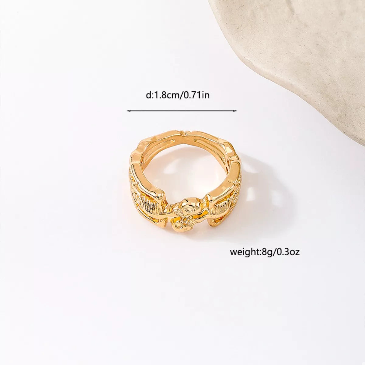 Halloween Skull Alloy Ring - Lilixa.store