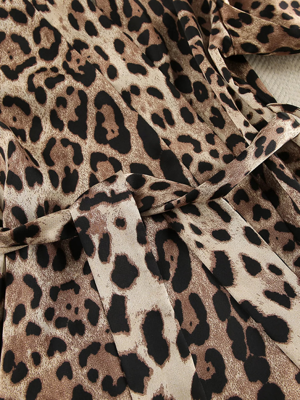 Leopard Bra & Cardigan and Shorts Set - Lilixa.store