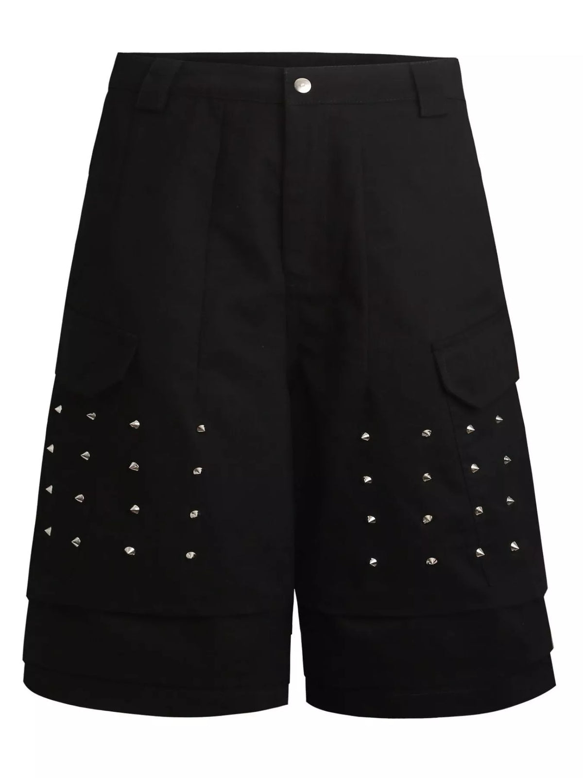 Men's Studded Cargo Capris - Lilixa.store