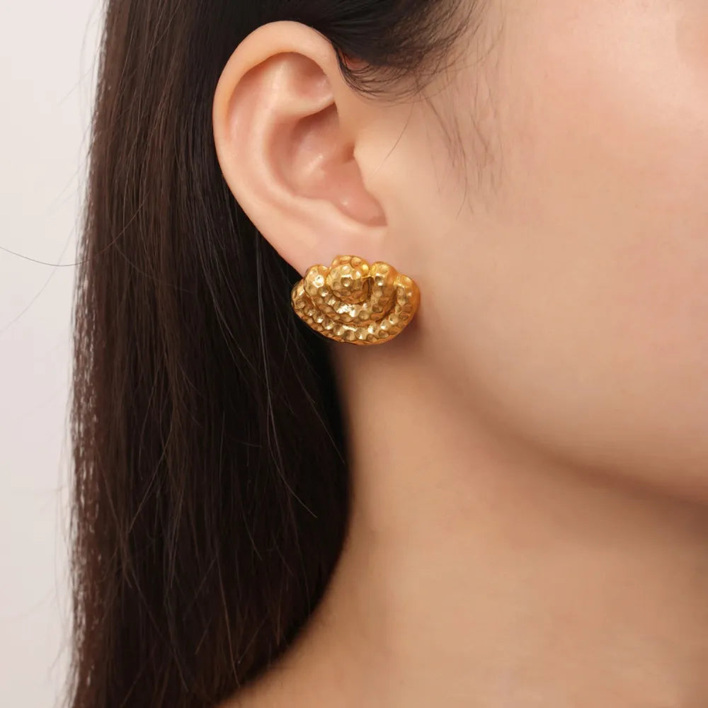 Titanium Steel Geometric Shape Earrings - Lilixa.store