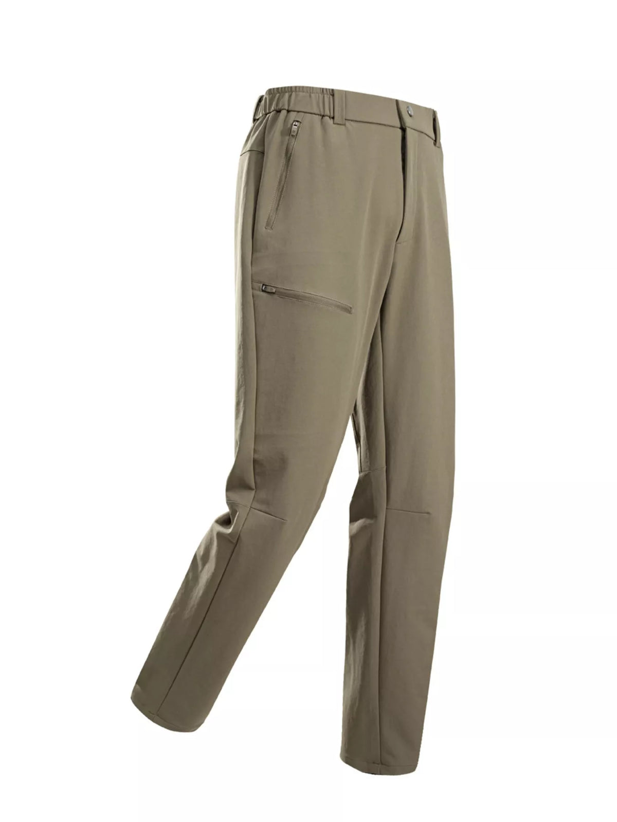 Men's Plus Size Loose Fit Pants in Olive