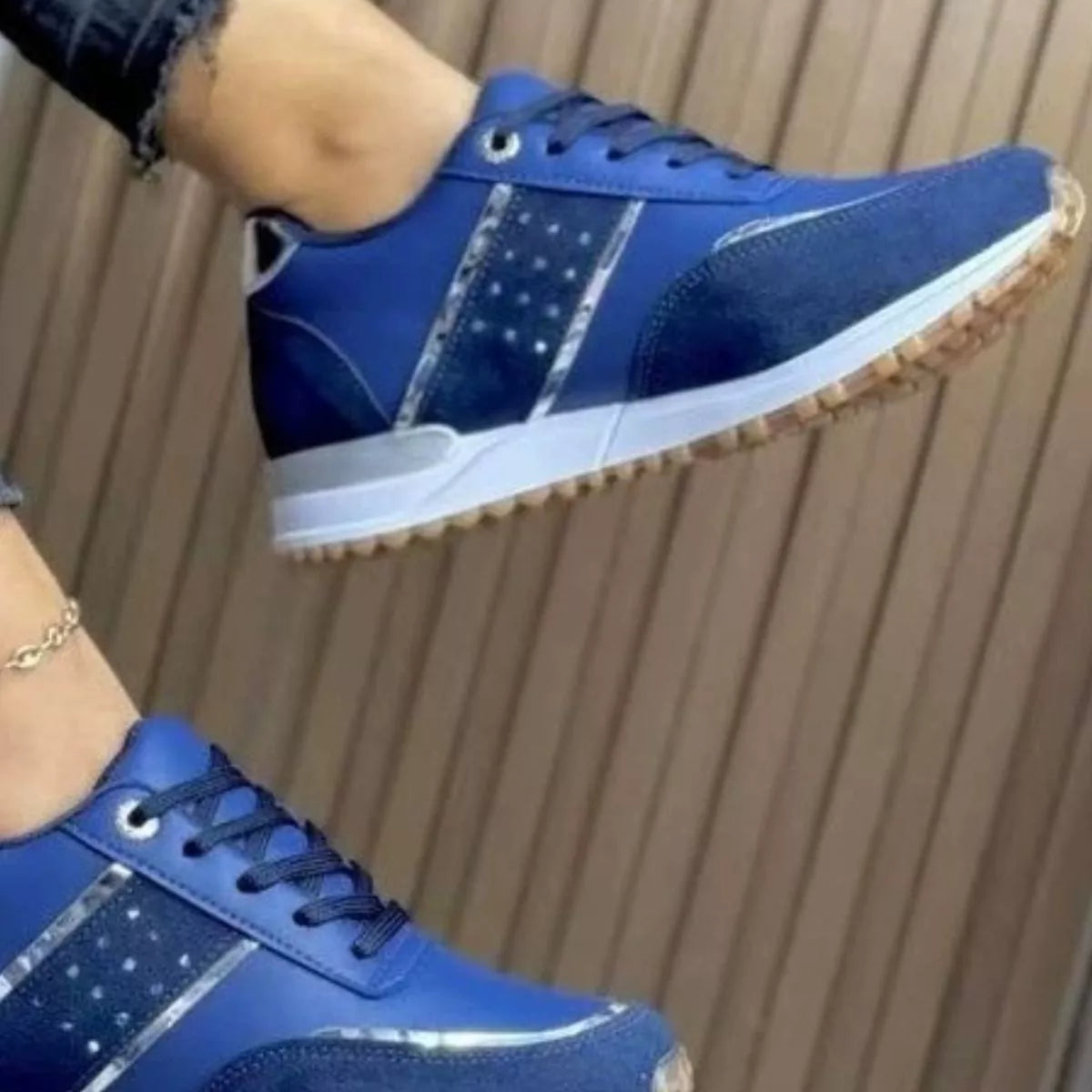 Round Toe Lace Up Athletic - Lilixa.store
