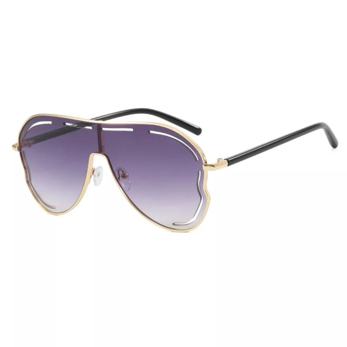 Oversized Aviator Gradient Sunglasses - Lilixa.store
