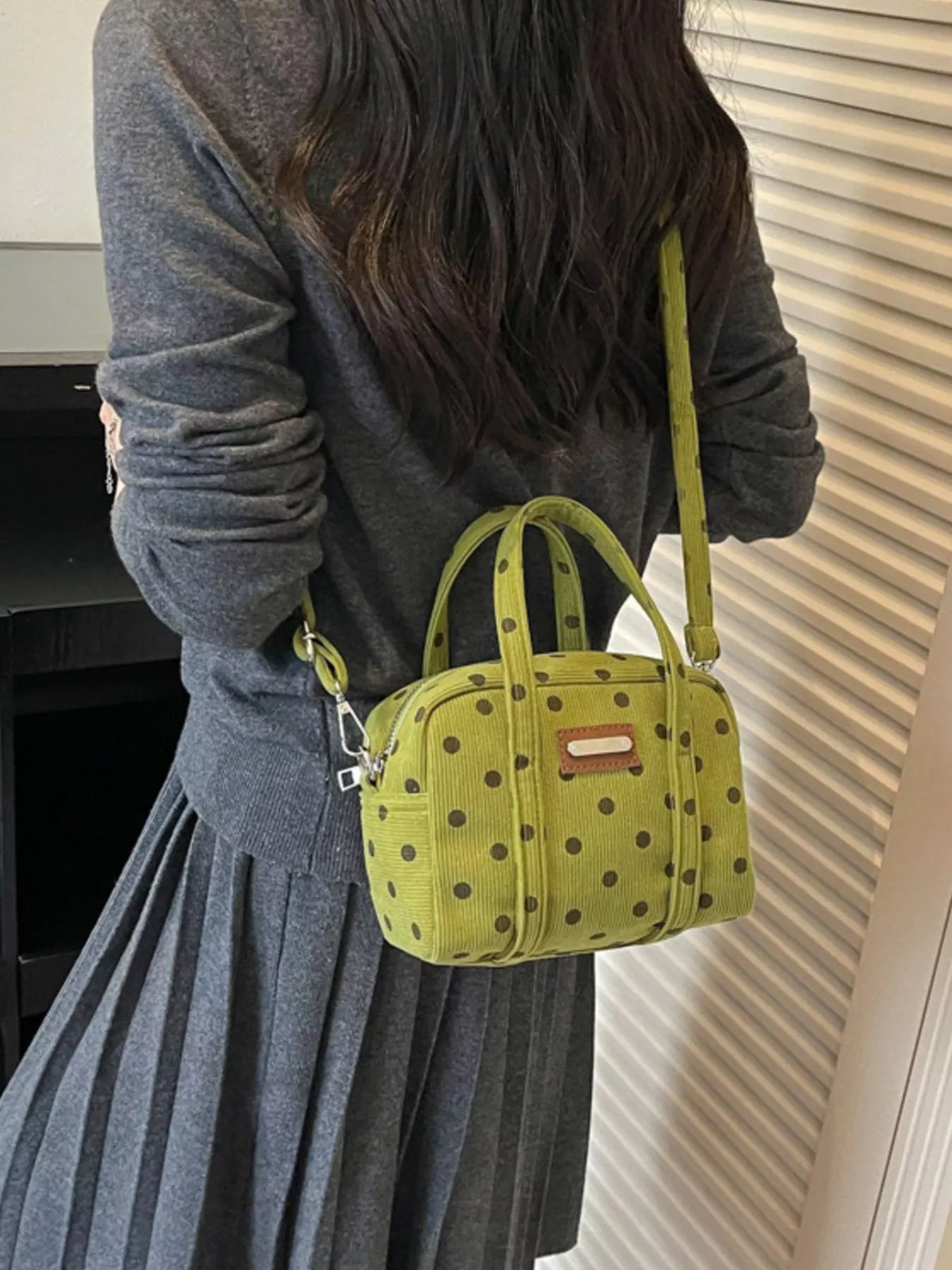 Polka Dot Crossbody Bag