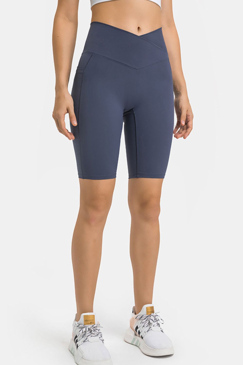 Millennia High Waist Biker Shorts with Pockets - Lilixa.store