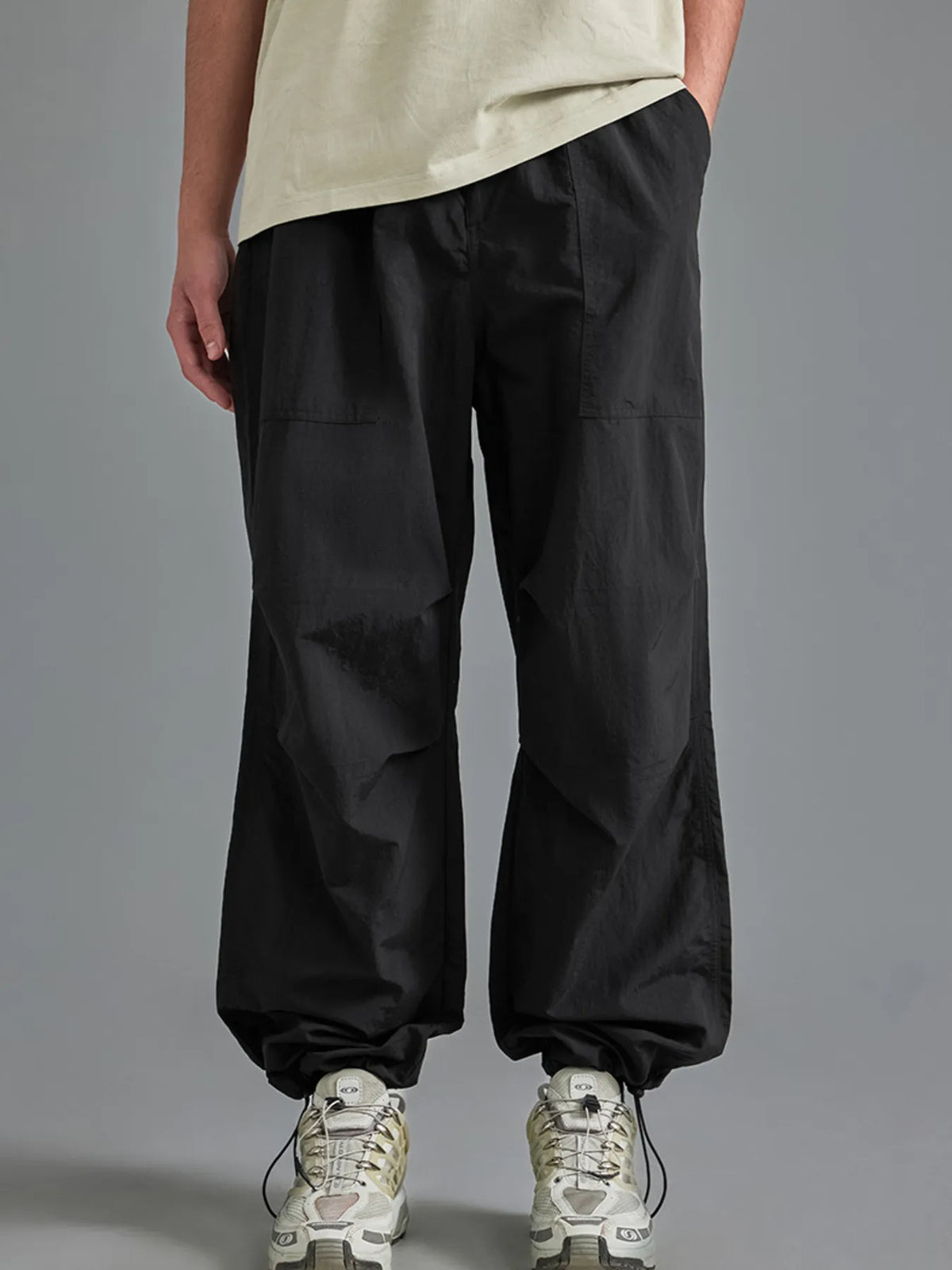 Men's Loose Fit Joggers in Black
