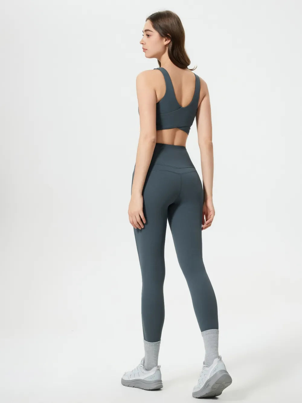 Millennia Wide Waistband Active Leggings - Lilixa.store