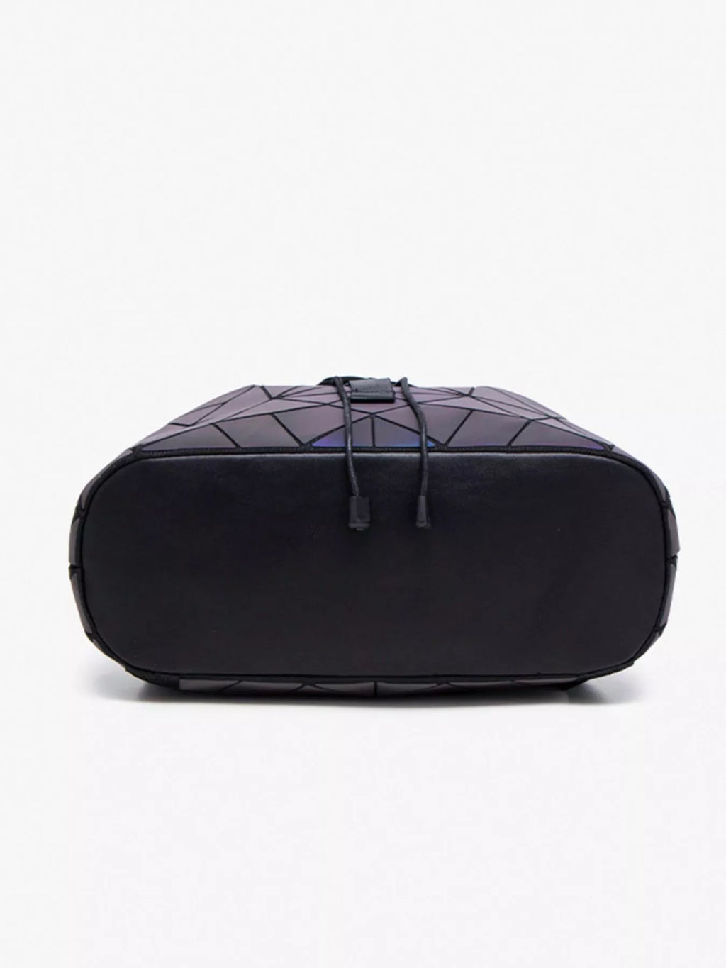 Geometric Backpack Bag in Blue Purple, view 9