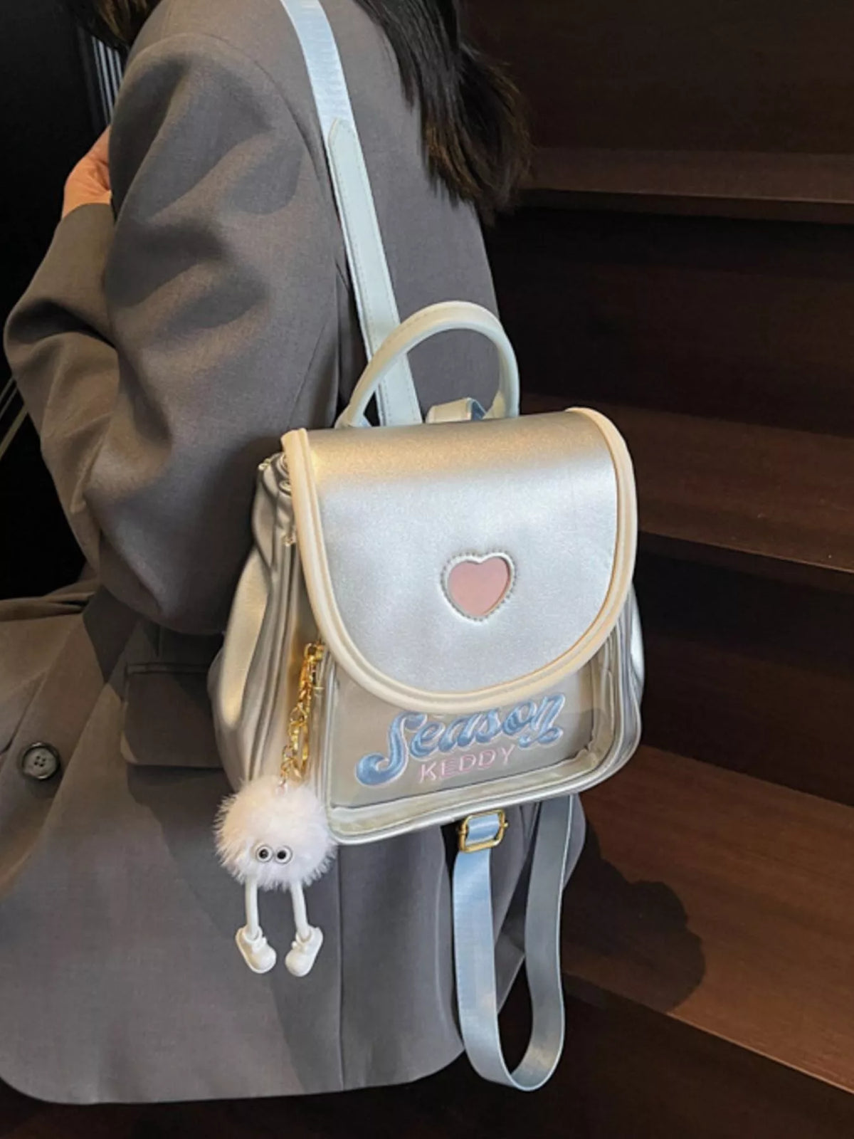 Heart Letter Backpack Bag - Lilixa.store