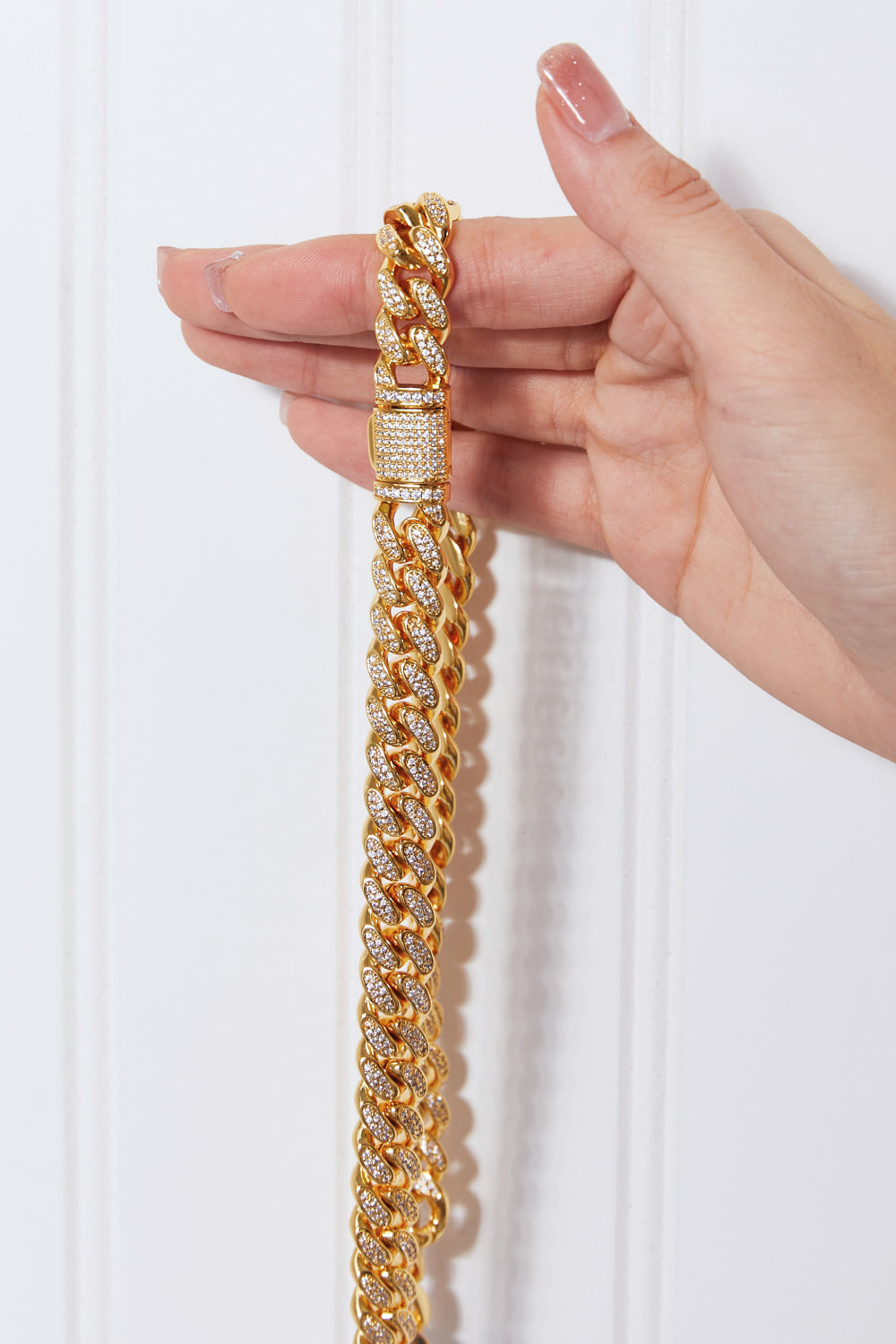 Brass Curb Chain Necklace - Lilixa.store