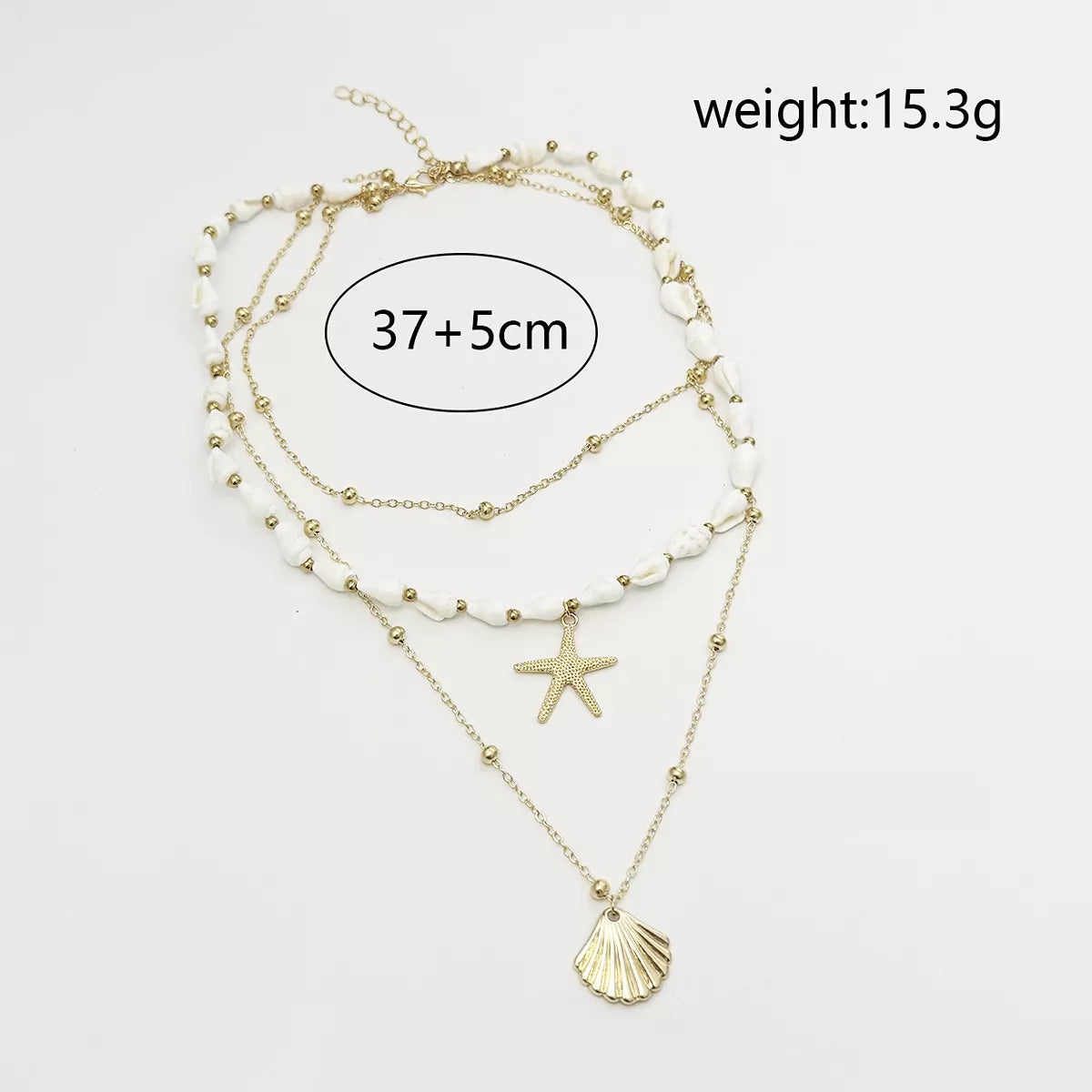 Bohemian Seashell Layered Necklace - Lilixa.store