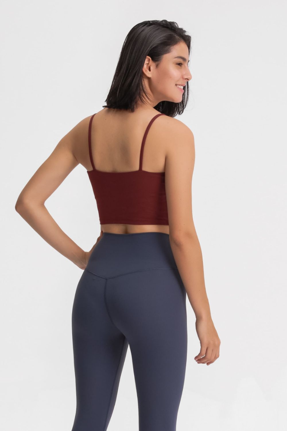 Millennia Feel Like Skin Scoop Neck Sports Cami - Lilixa.store