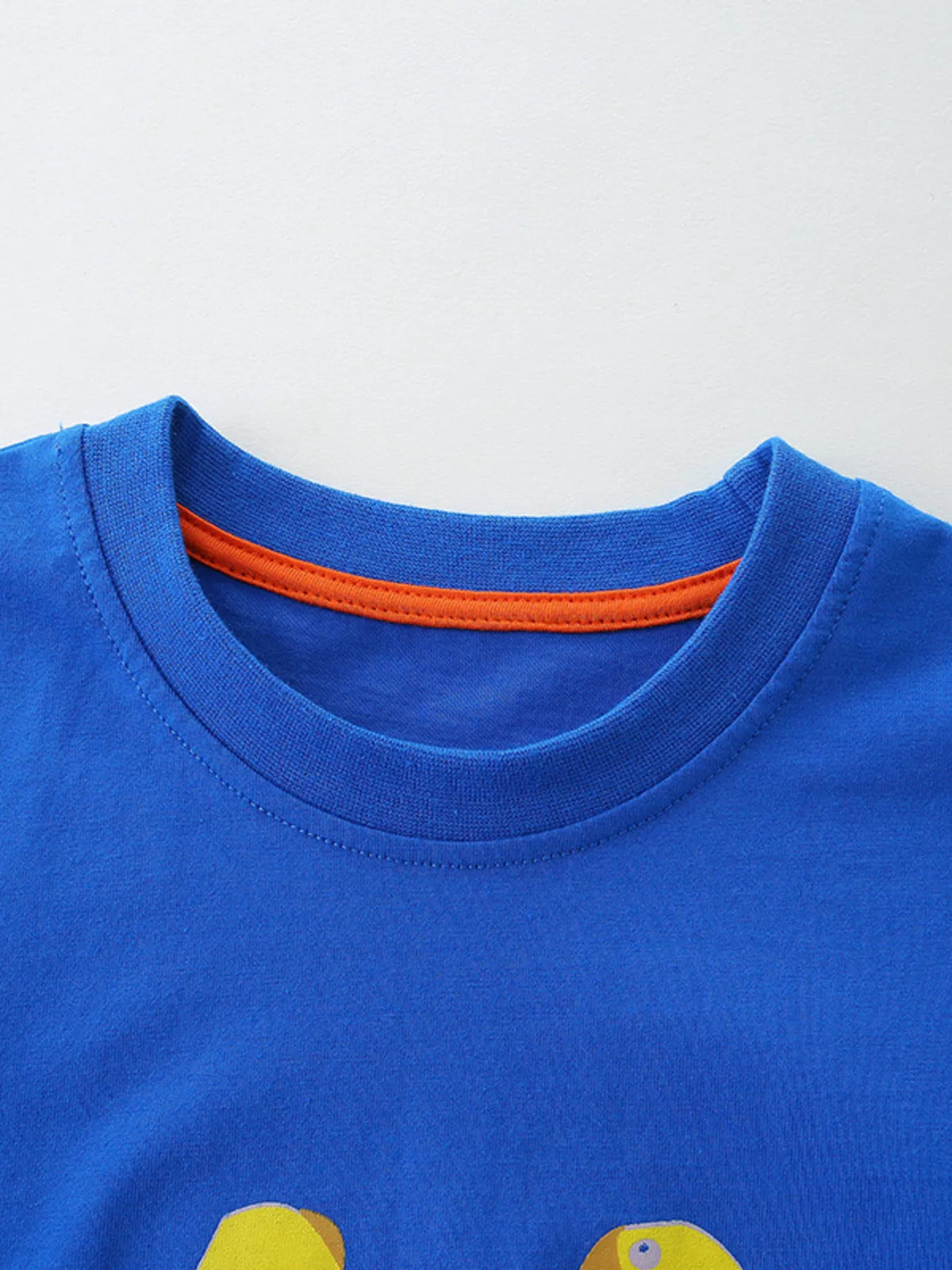 Children's Excavator Graphic Round Neck T-Shirt - Lilixa.store