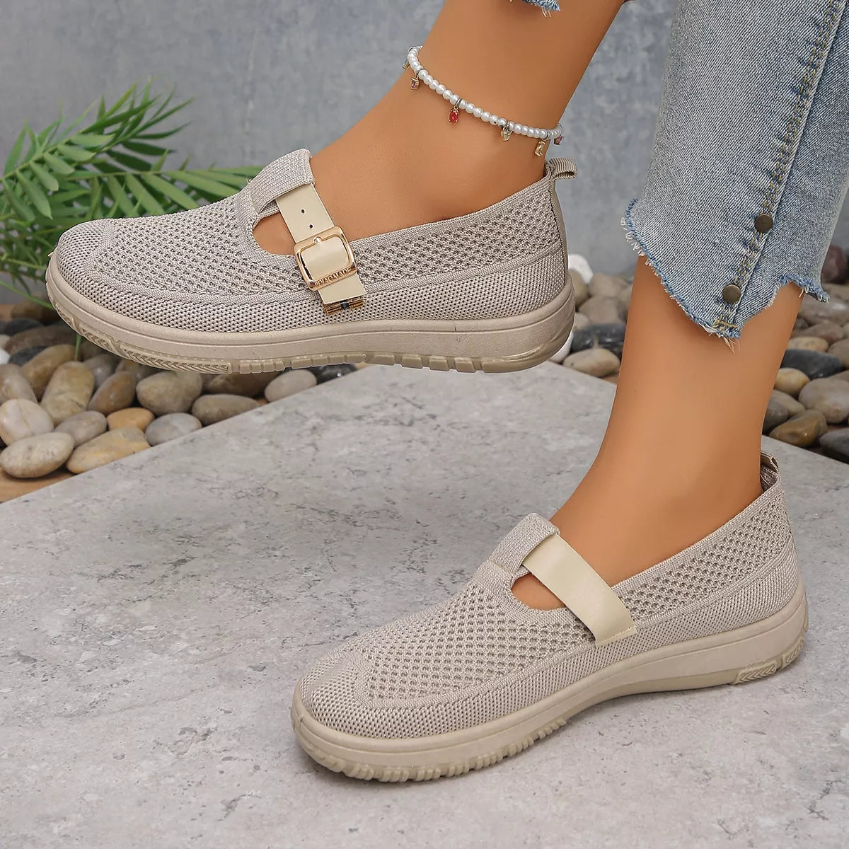 Round Toe Platform Slip-Ons, view 13